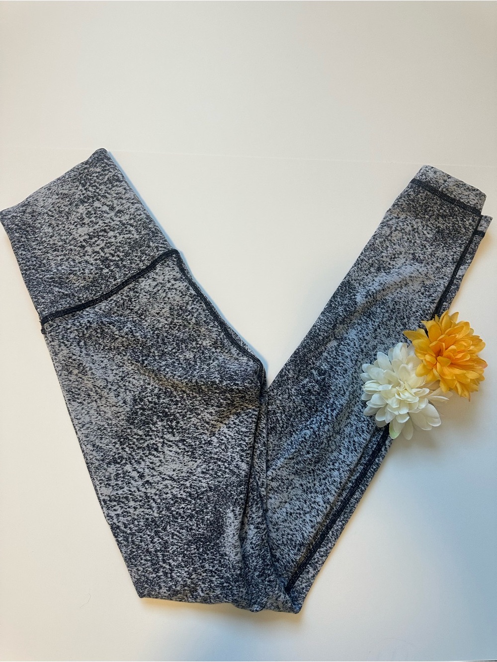 lululemon athletica Gray Marled Leggings